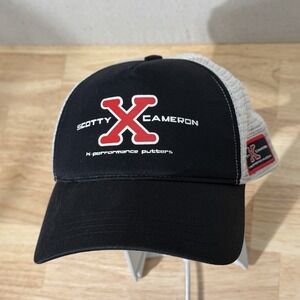 Scotty Cameron Titleist Red X Hi Performance Putters Trucker Snapback Golf Hat